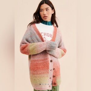 Free People cosy knit cardigan